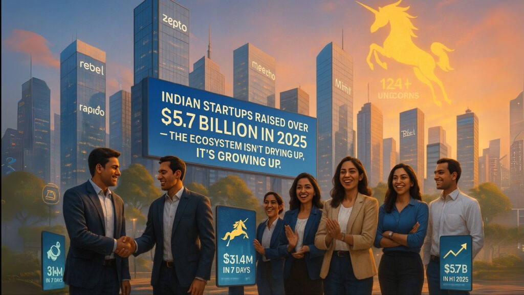 Indian startups have secured over $300 million within a single week