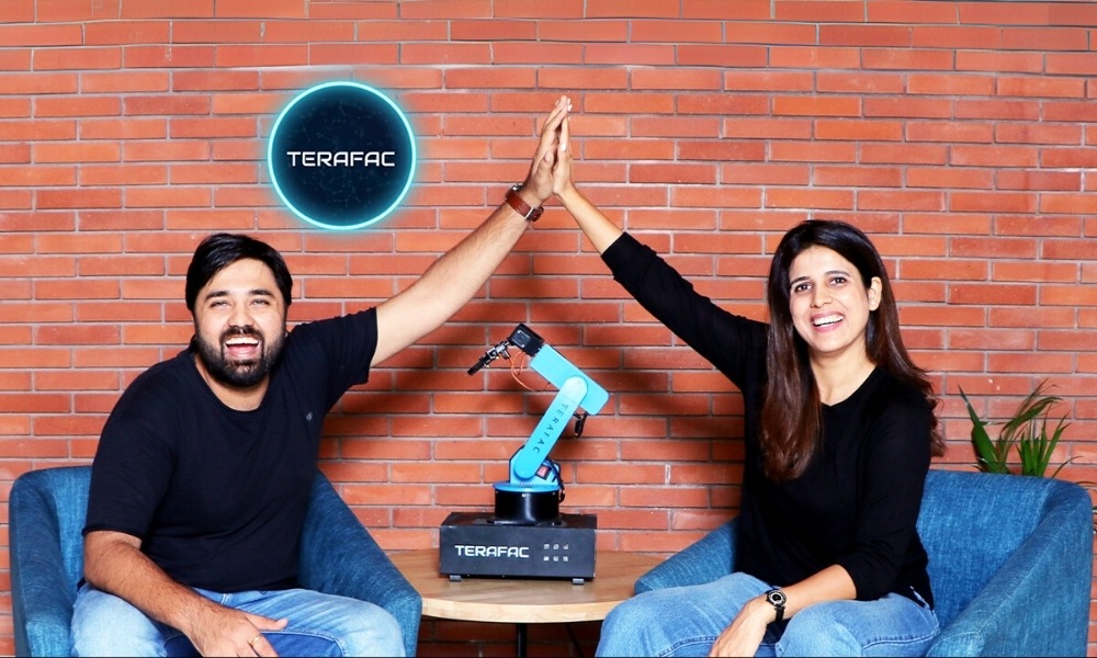 Terafac, an AI-robotics startup has raised Rs 6.5 crore in a pre-seed funding