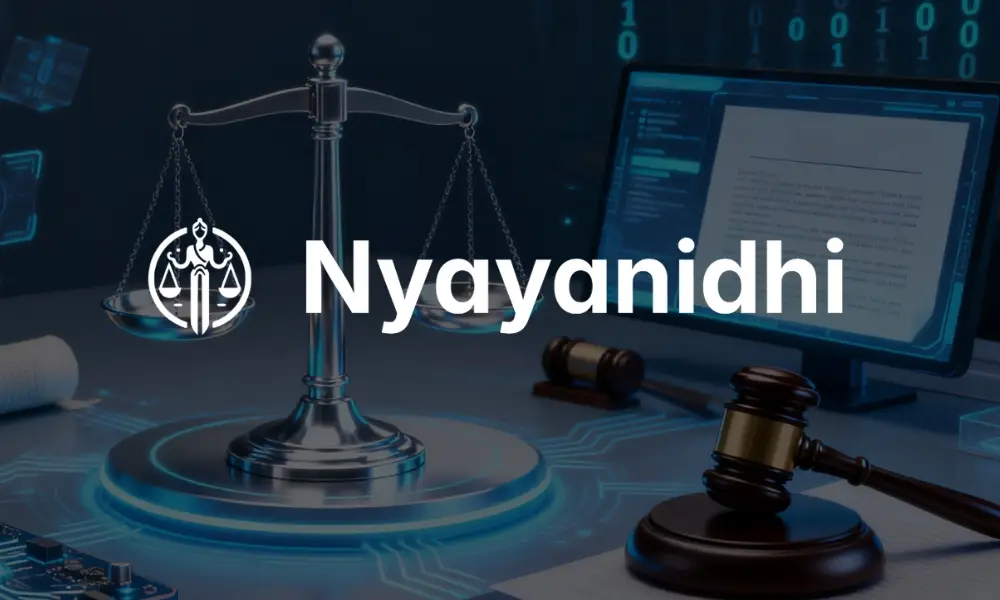 Nyayanidhi raises $2M to enhance its AI-driven legal tech solutions, aiming to expand advocate networks and deepen partnerships
