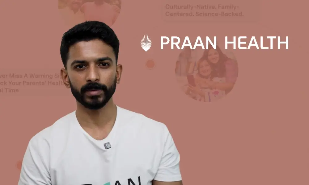 Praan Health raises INR 8.5 Cr seed funding led by Rainmatter Investments