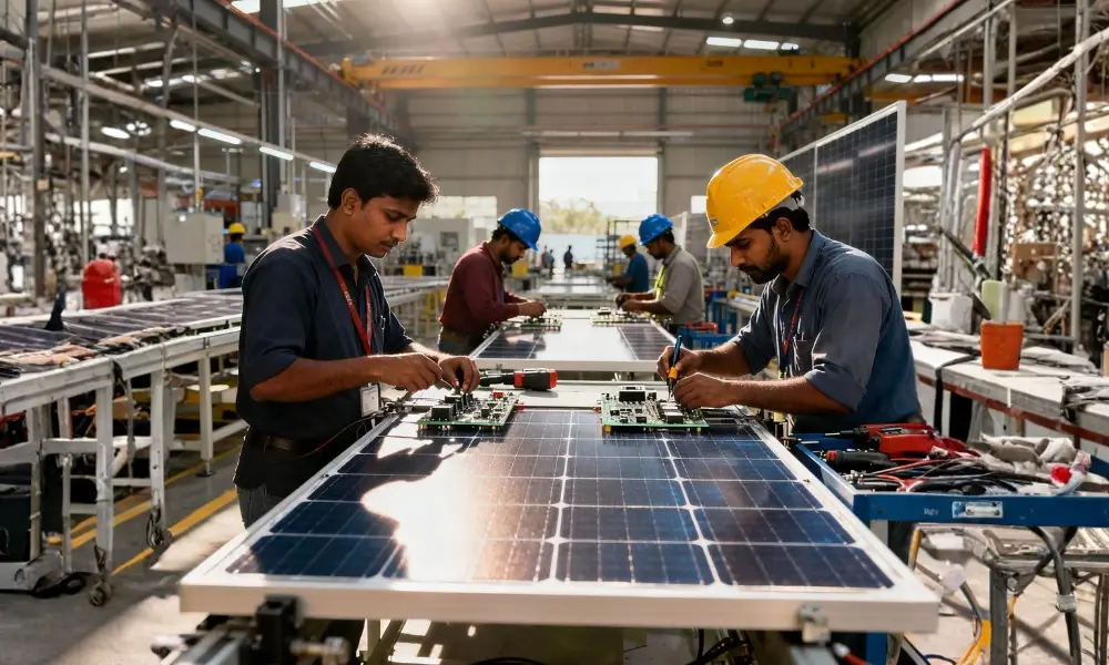 India’s Solar Module Capacity to Exceed 125 GW by 2025