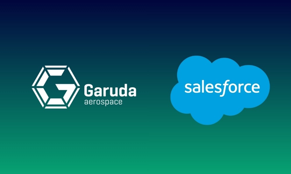Garuda Aerospace Partners with Salesforce AI CRM for Global Expansion