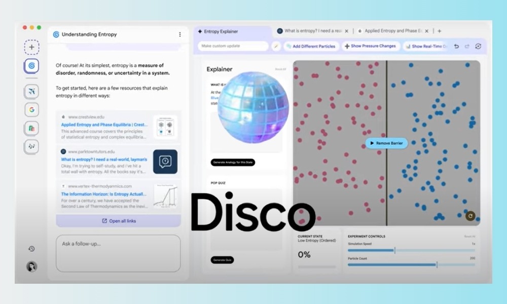 Google’s ‘Disco’ Extension: Gemini AI Simplifies Web App Creation in Chrome