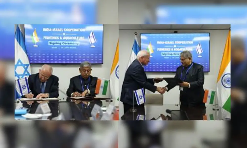 India and Israel Deepen Blue Economy Ties With Fisheries and Aquaculture Pact