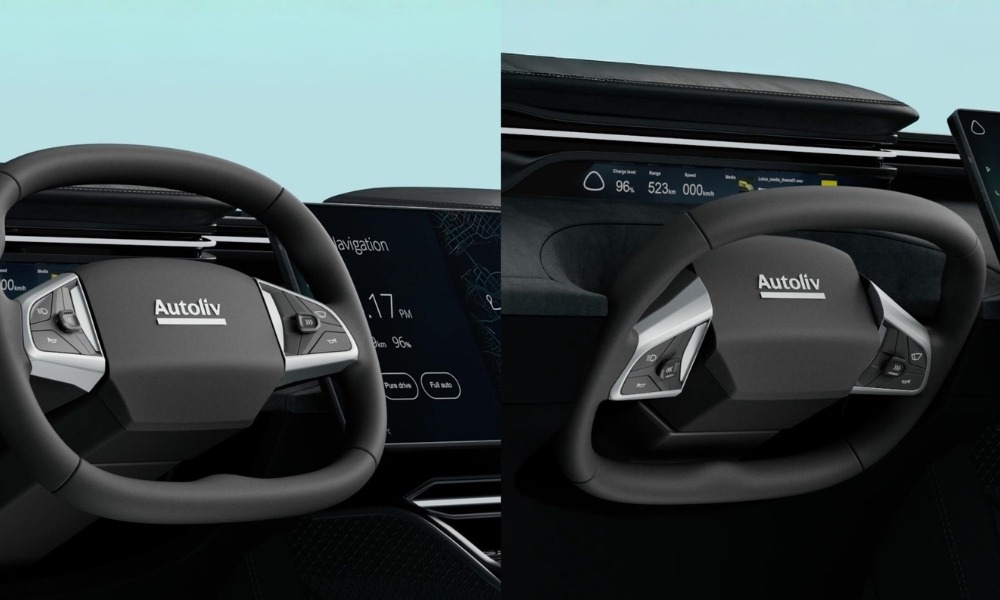 Autoliv and Tensor Introduce World’s First Foldable Steering Wheel for autonomous driving