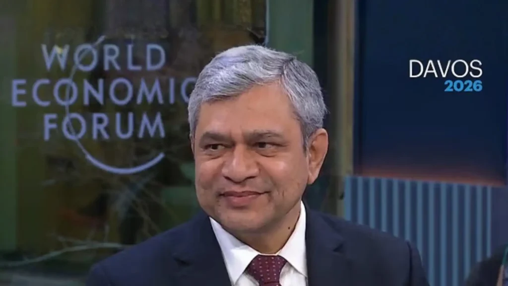 Ashwini Vaishnaw Defends India’s AI Leadership at Davos, Cites Stanford Rankings Over IMF Report
