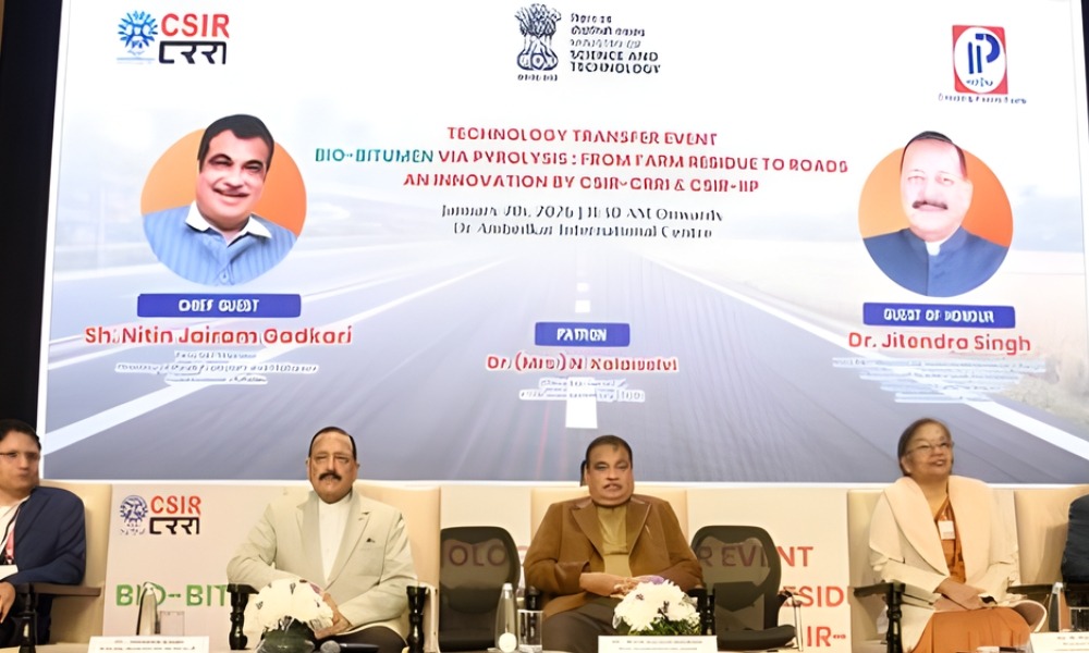 India becomes the world’s first to commercially produce Bio-Bitumen: Nitin Gadkari